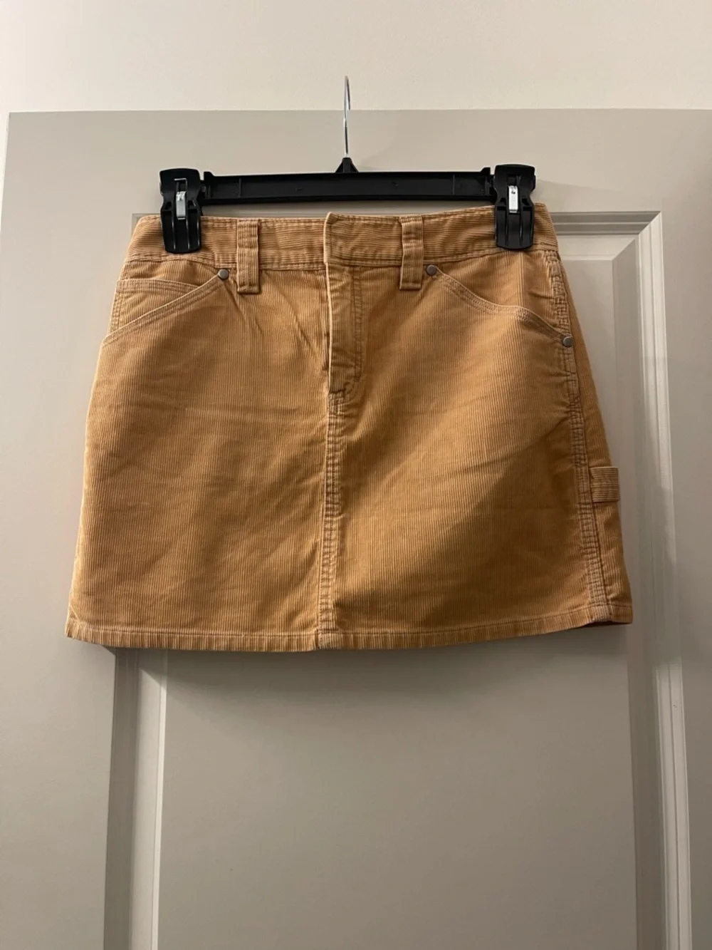 J. Crew Tan Corduroy Mini Skirt